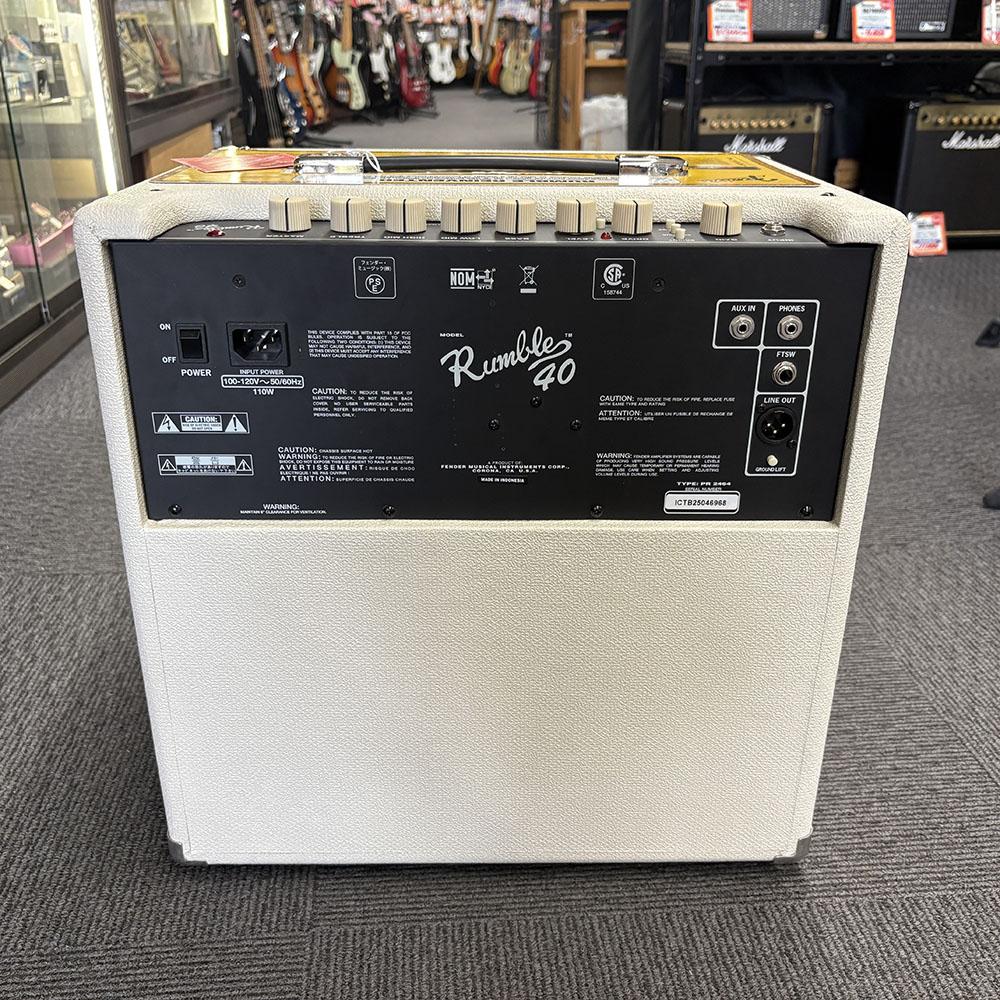 Rumble 40 V3 IVORY 100V JPN Fender ベース用アンプ/アンプ
