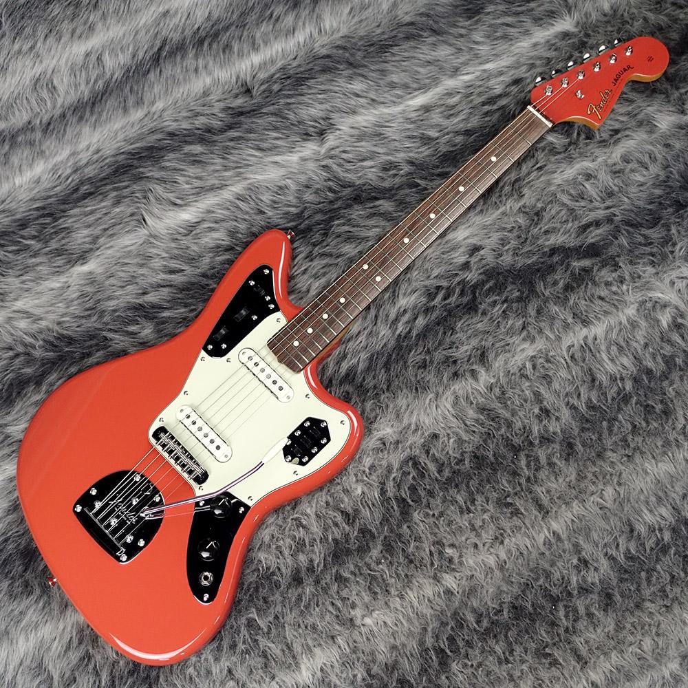 【動作確認済】Fender Japan ジャガー/ レッド/マッチングヘッド FSR Made in Japan Traditional II 60s Jaguar RW Fiesta Red Matching
