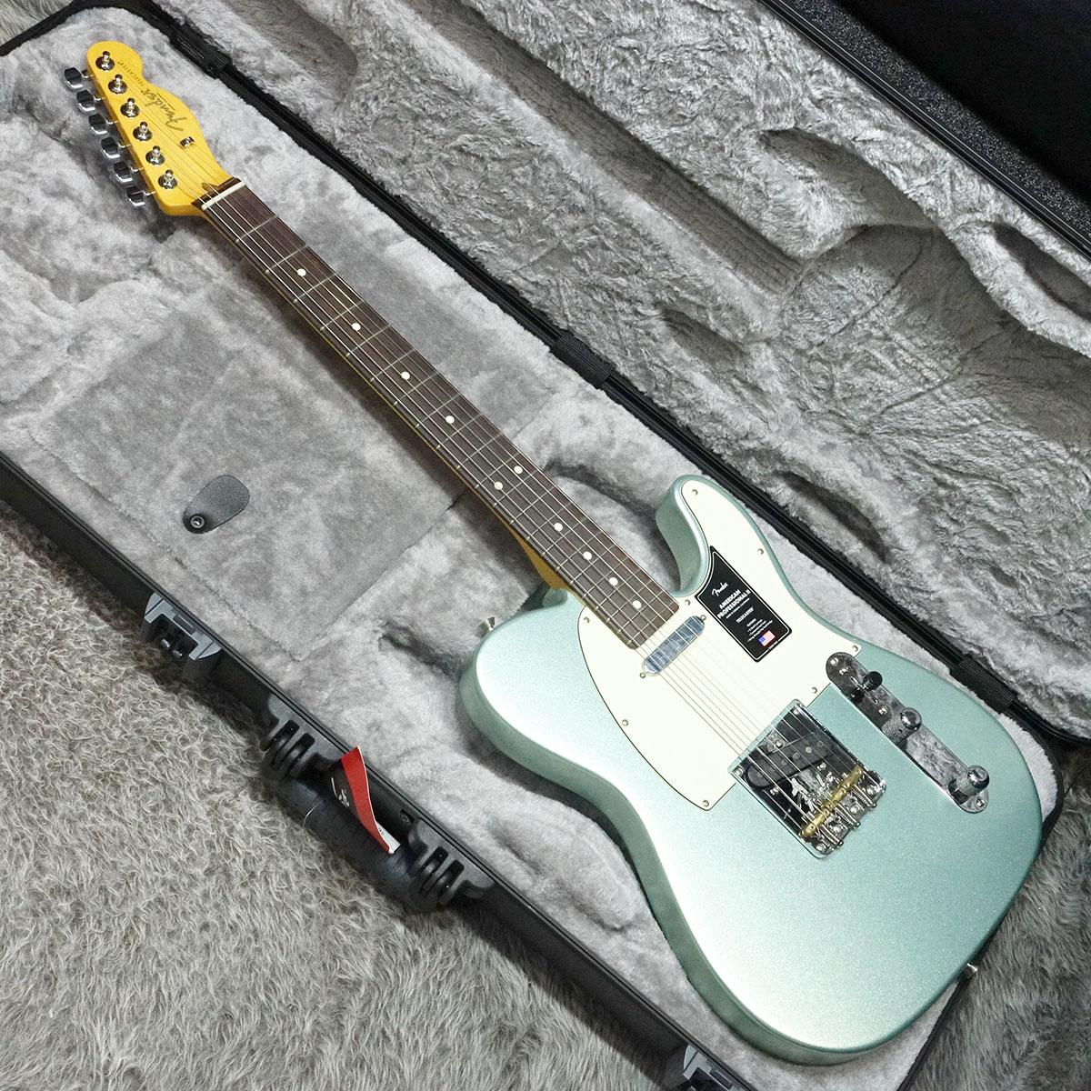 American Professional II Telecaster RW Mystic Surf Green Fender
