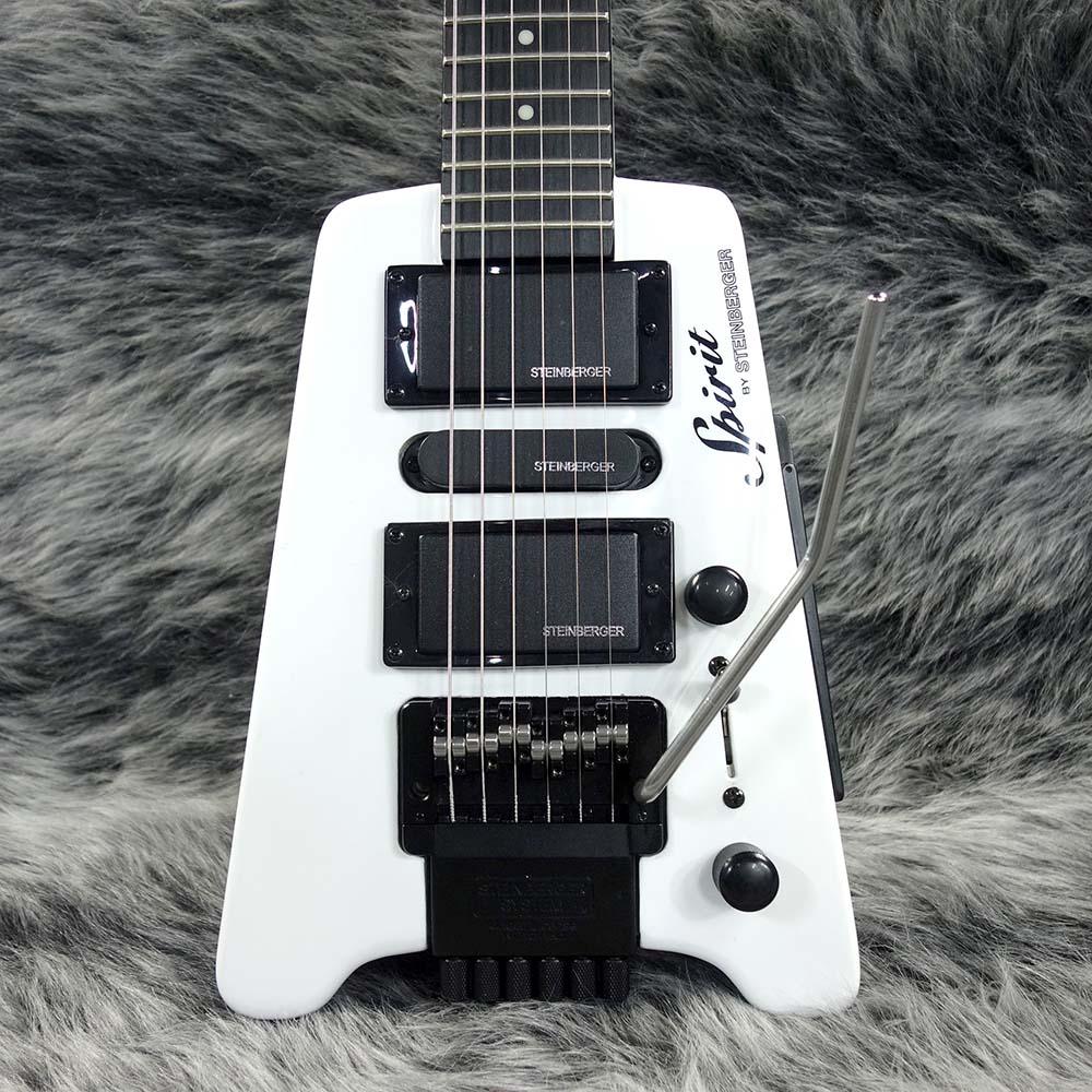 スタインバーグSpirit Stealth エレキギター ホワイト Spirit XT-25 Standard - White - B Stock – Pop's Music