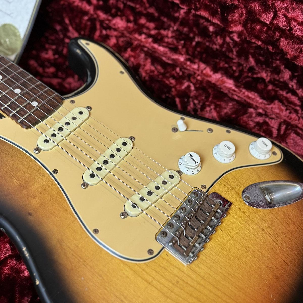 Old Friend Contour Greenguard Road Warrior (Heavy) 3Tone Burst RS
