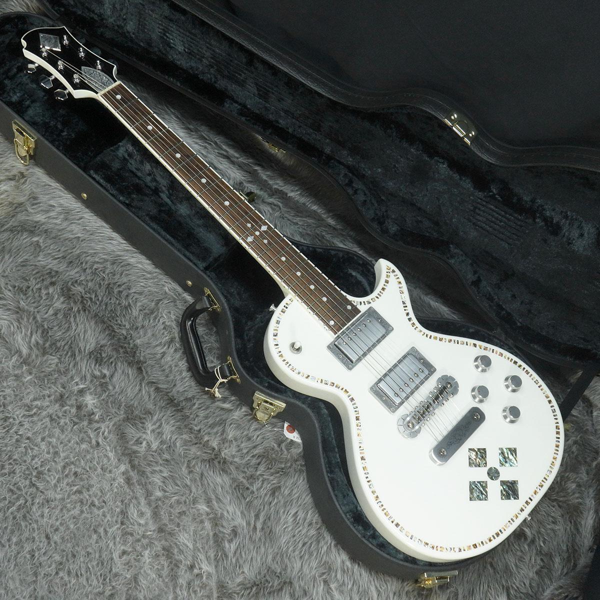 A24SU white Pearl Diamond ZEMAITIS エレクトリックギター レスポール