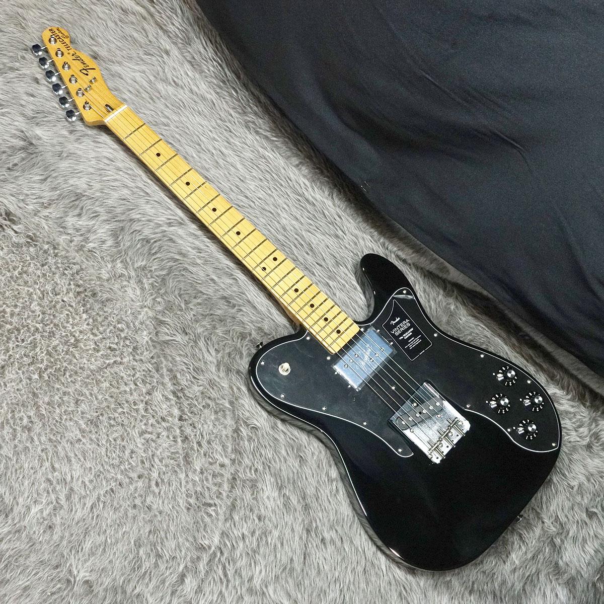 Vintera 70s Telecaster Custom MN Black Fender エレクトリックギター