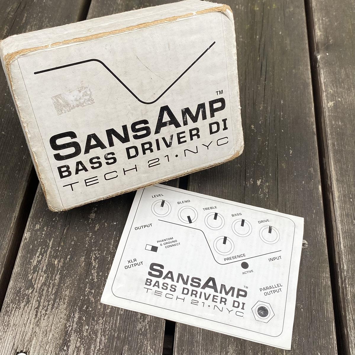 SANSAMP BASS DRIVER DI 【初期型】 Tech 21 ベース用エフェクター