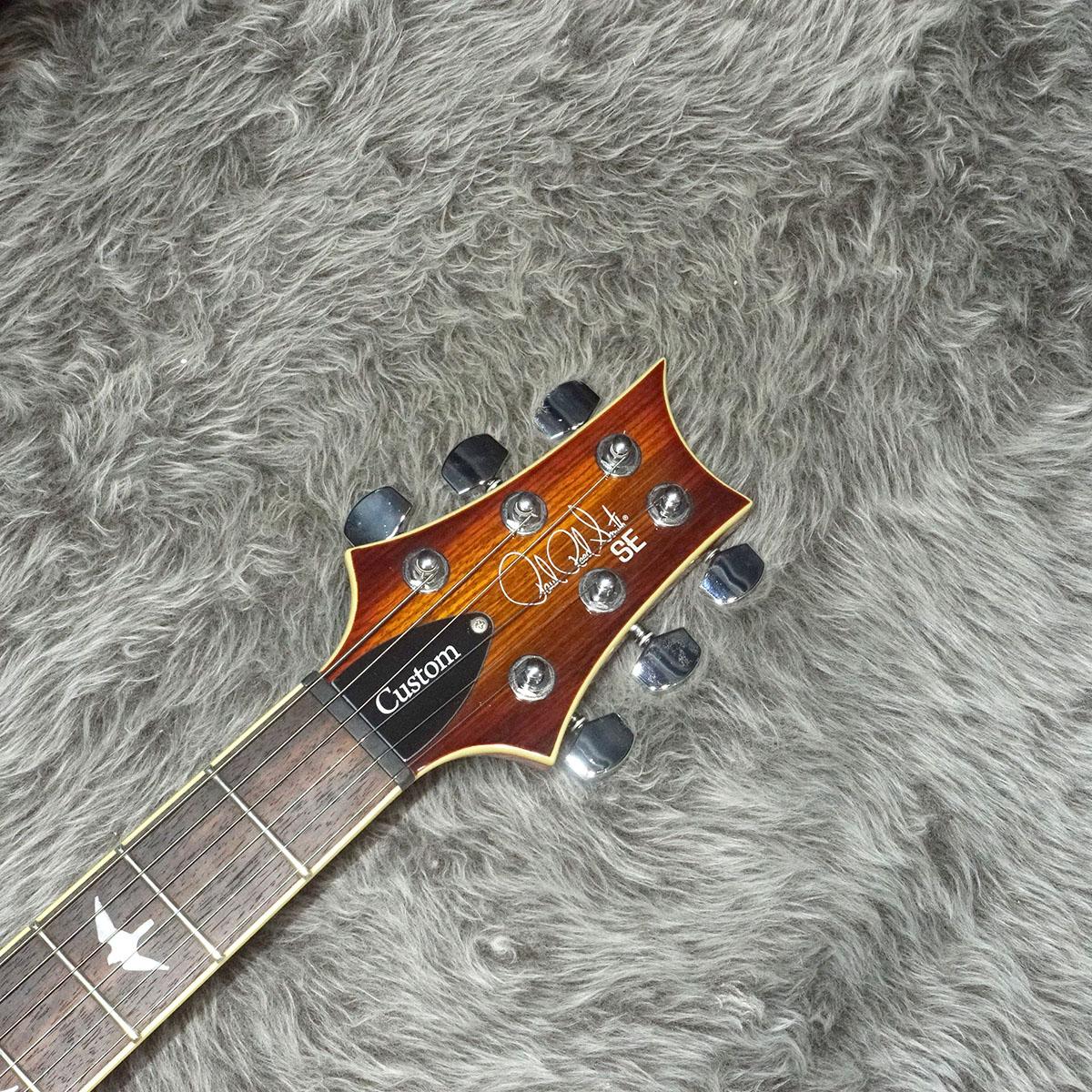 SE Custom 24 Zebrawood Vintage Sunburst Paul Reed Smith