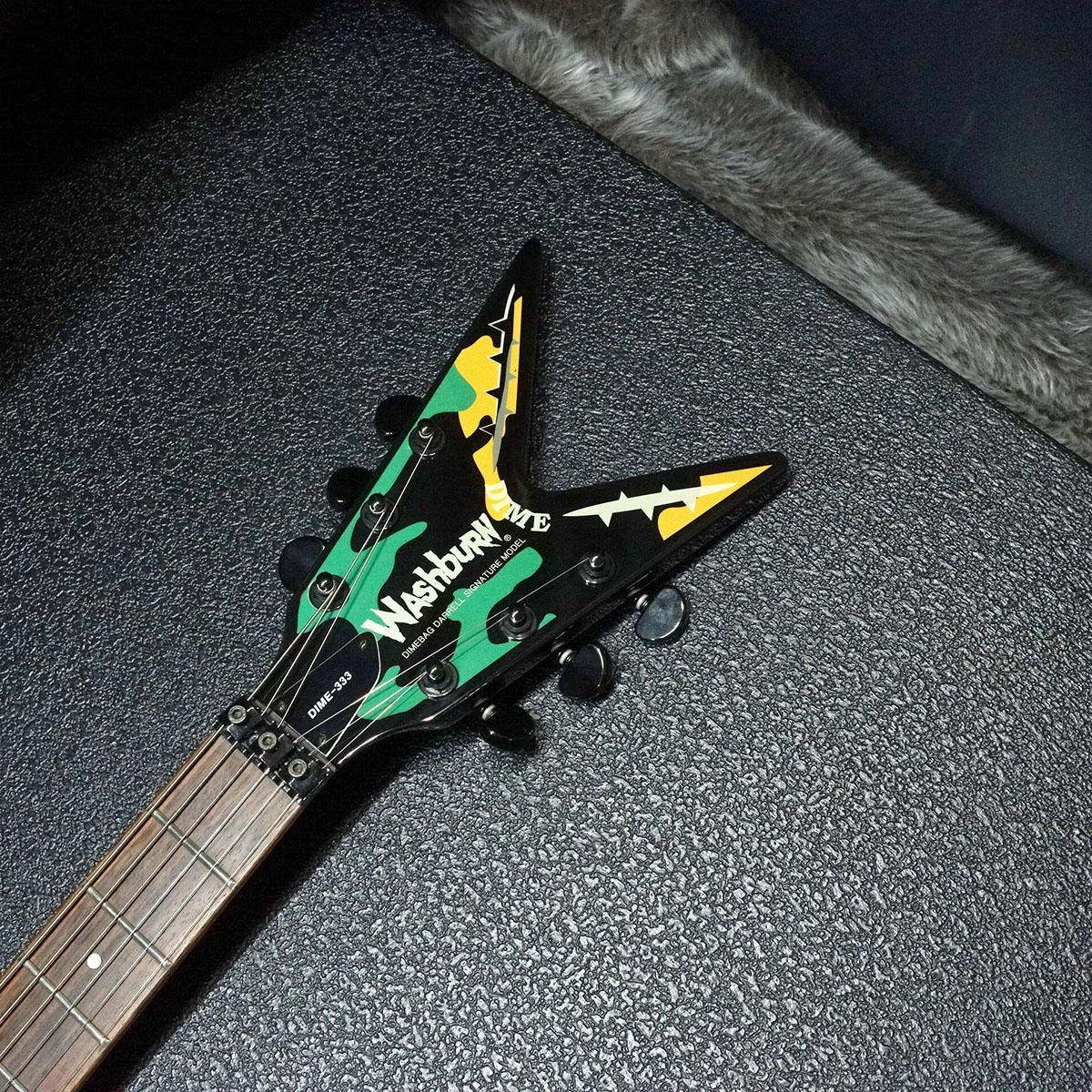 DIME-333 Camo Washburn エレクトリックギター 変形タイプ 商品詳細