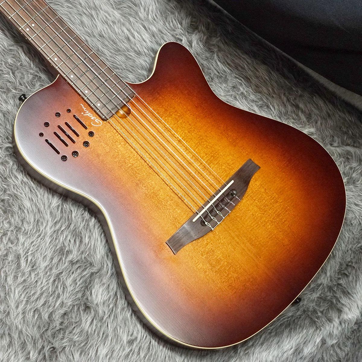 Multiac Nylon Encore Burnt Umber Godin エレクトリック
