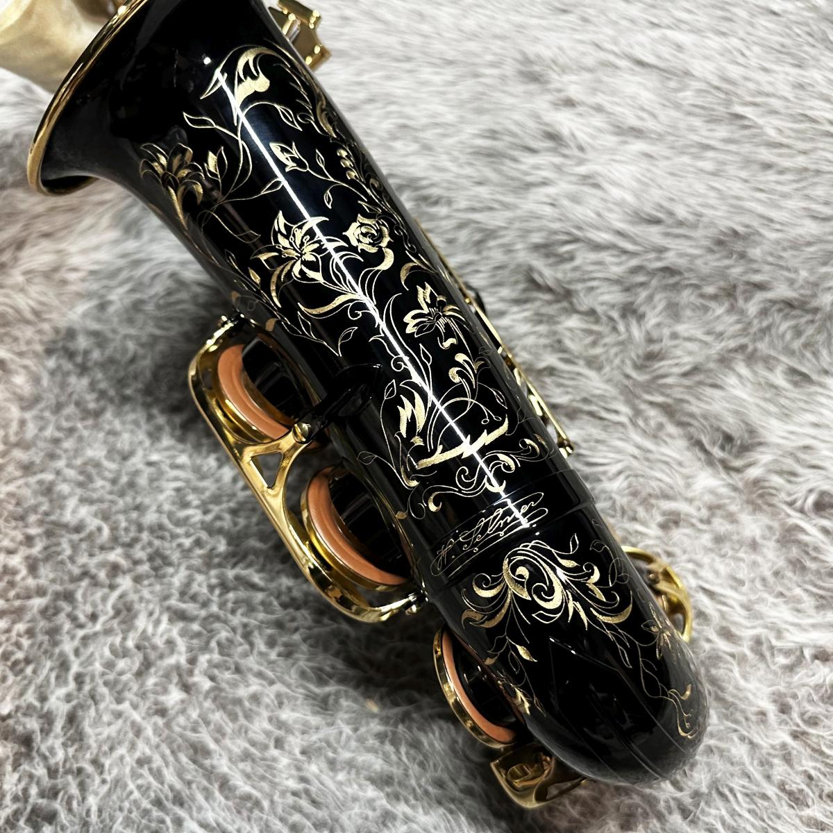 SA80 II Jubilee Black Lacquer【中古整備済】 H. Selmer サックス