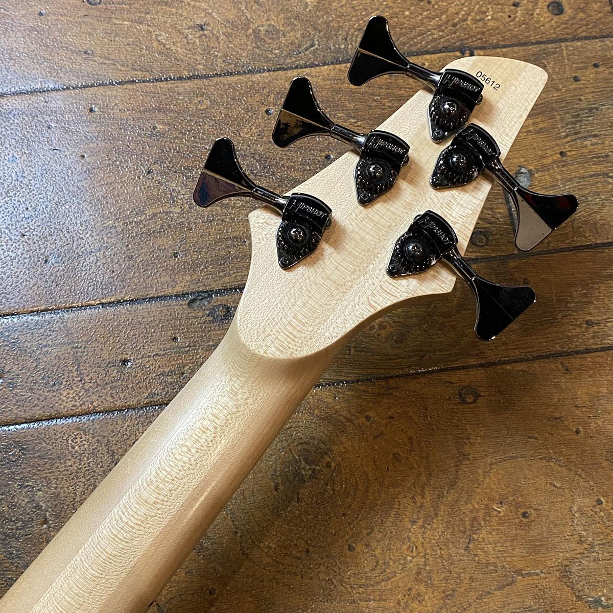 Combustion CC3 5st Quilt Maple Top 2 Tone Black Burst Dingwall