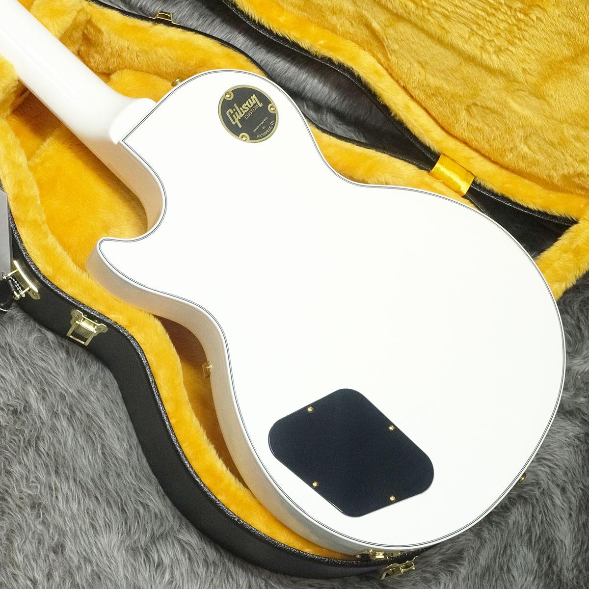 Les Paul Custom Ebony Fingerboard Alpine White Gibson Custom Shop