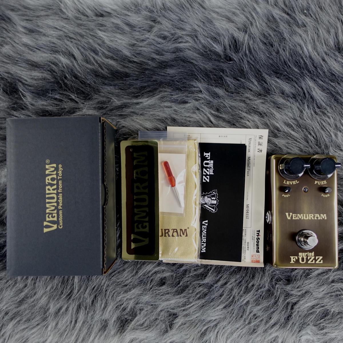 Myriad Fuzz VEMURAM ギター用エフェクター ファズ 商品詳細