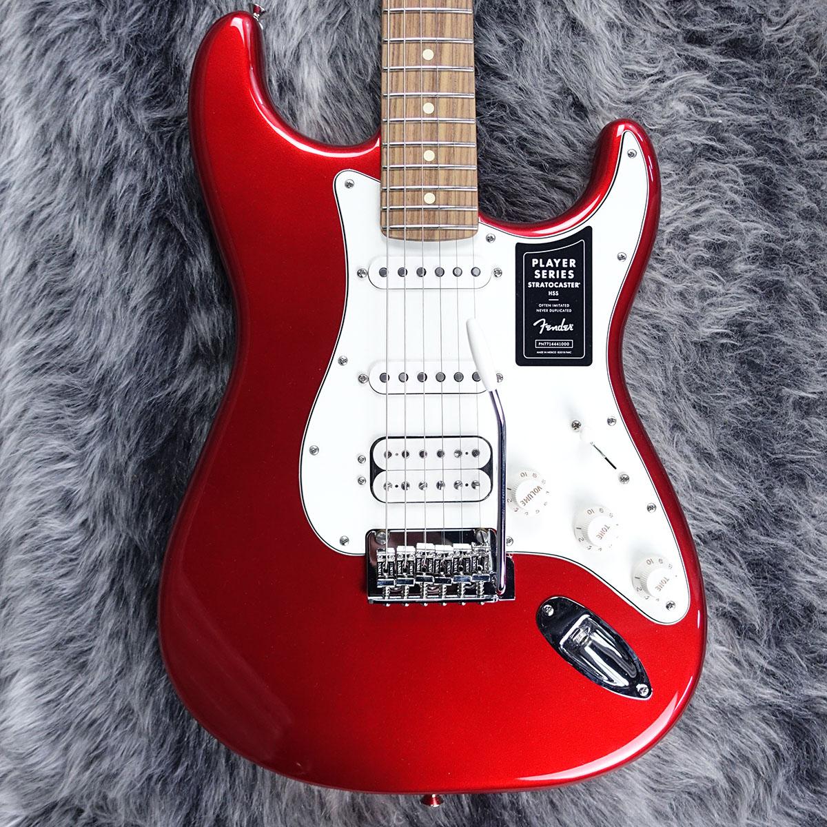 Player Stratocaster HSS Candy Apple Red【在庫限りで販売終了