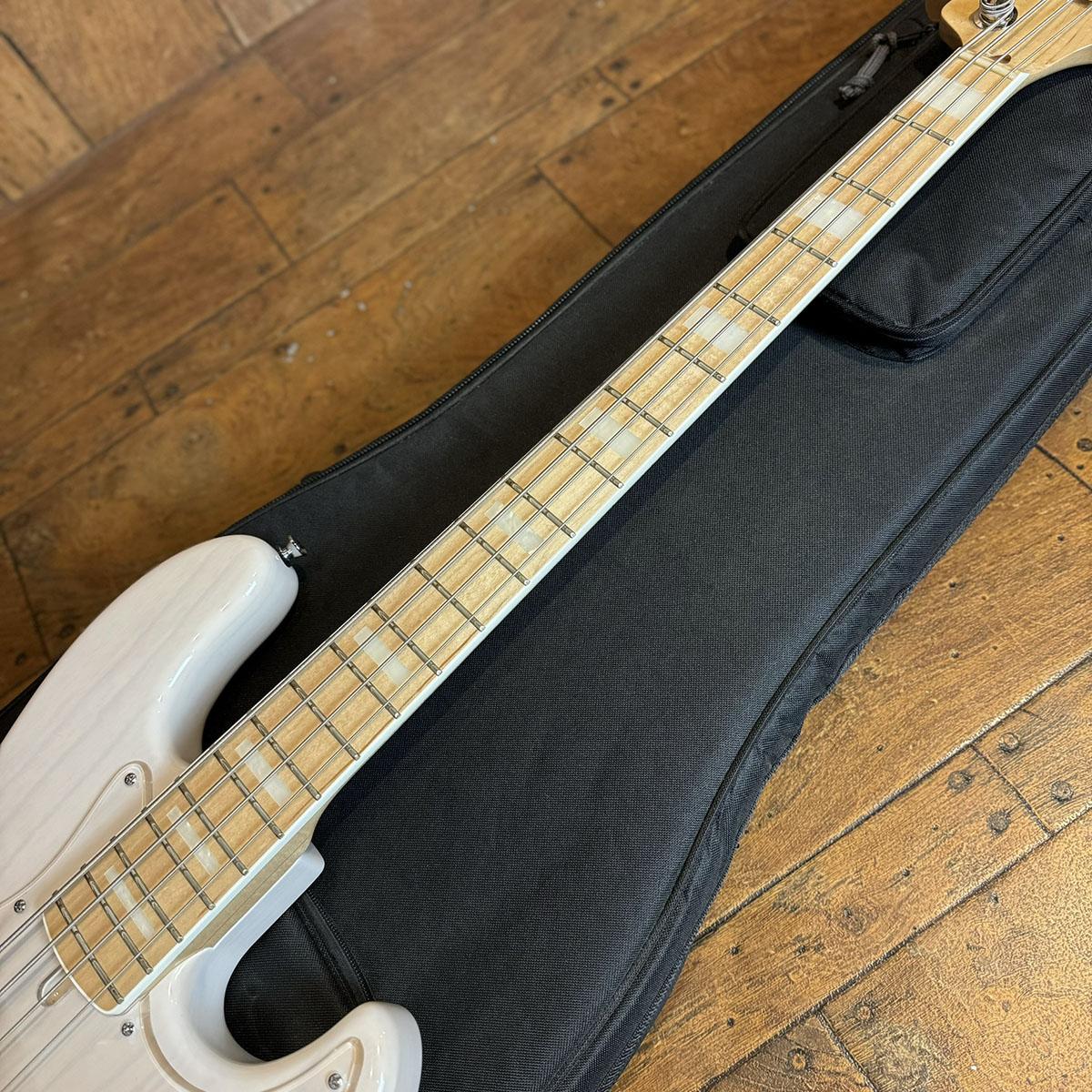 M245 Plus Custom Trans White ATELIER Z エレクトリック・ベース JB