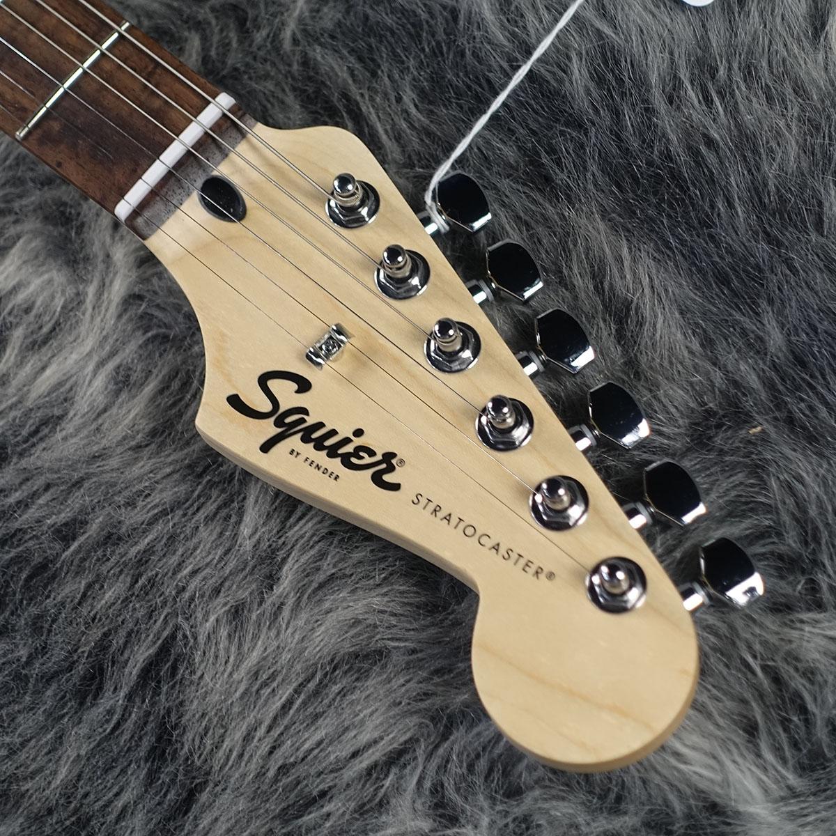 Squier Fender by Stratocaster Black HSS HT Sonic エレキギター