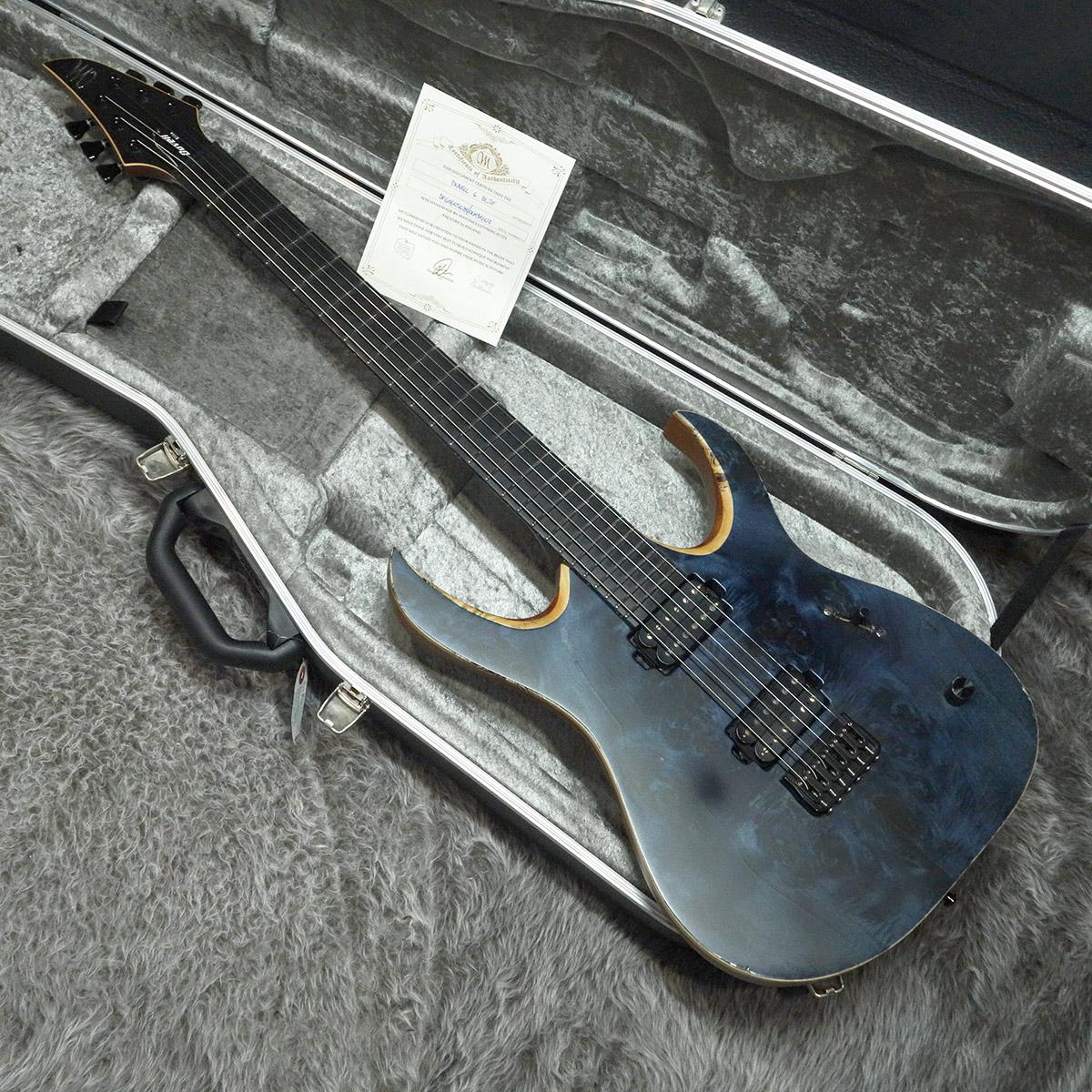 Duvell 6 Elite Dirty Blue Mayones エレクトリックギター ストラト