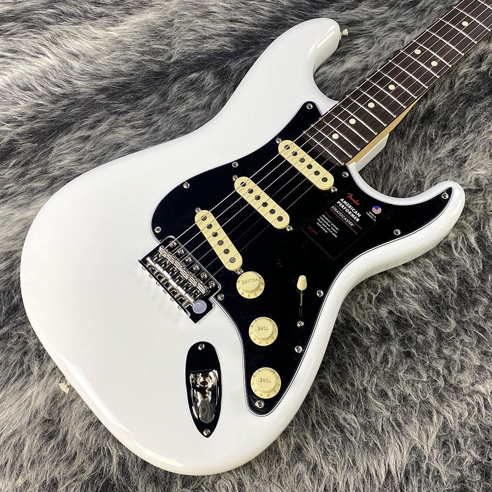 American Performer Stratocaster Arctic White Fender エレクトリック