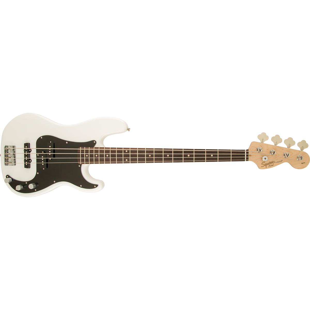 Affinity Series Precision Bass PJ LRL Olympic White Squier