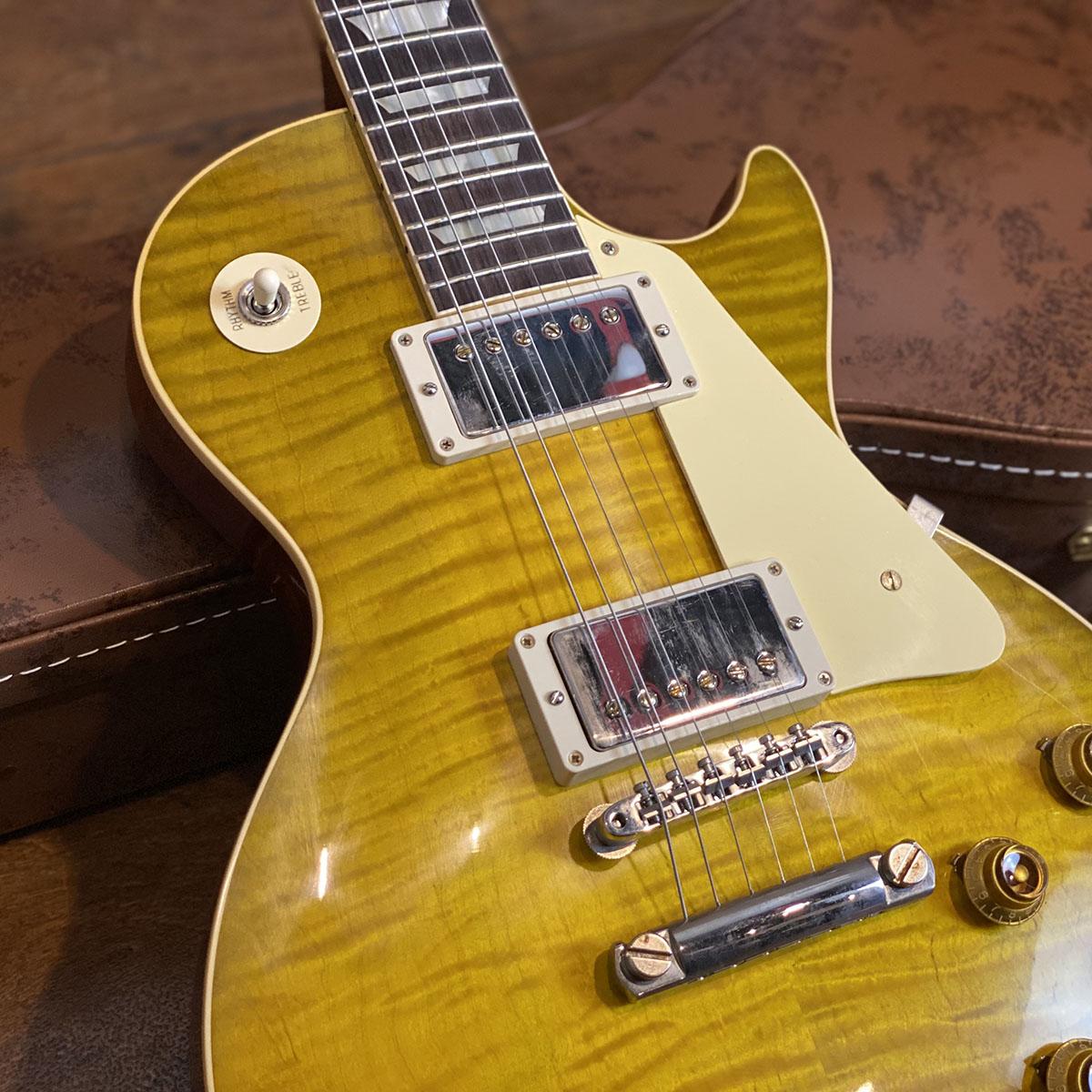 1959 Les Paul Standard Reissue Green Lemon Fade VOS Gibson Custom