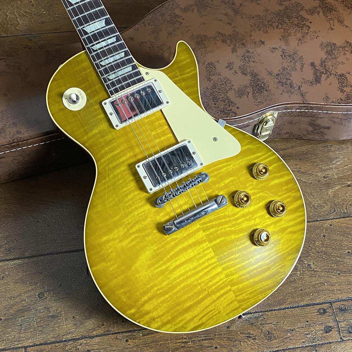 1959 Les Paul Standard Reissue Green Lemon Fade VOS Gibson Custom