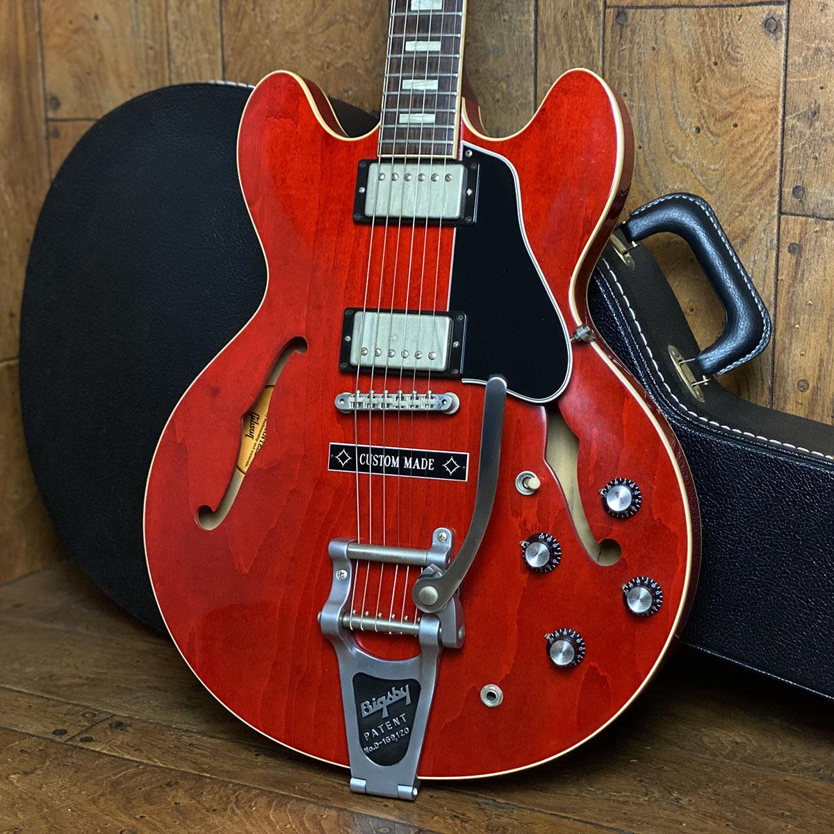 1963 ES-335TDC VOS Bigsby w/Custom Made Plate 2016 60s Cherry
