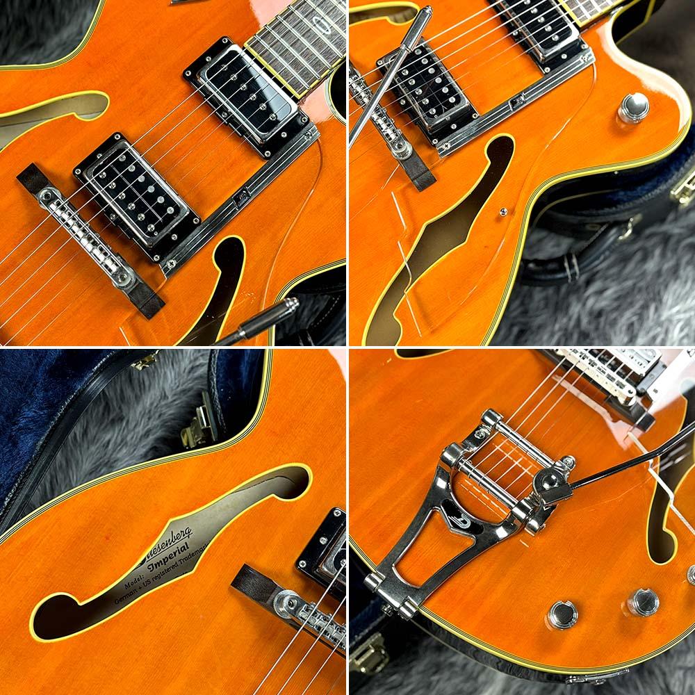 Imperial Light Orange DIM-LO Duesenberg エレクトリックギター