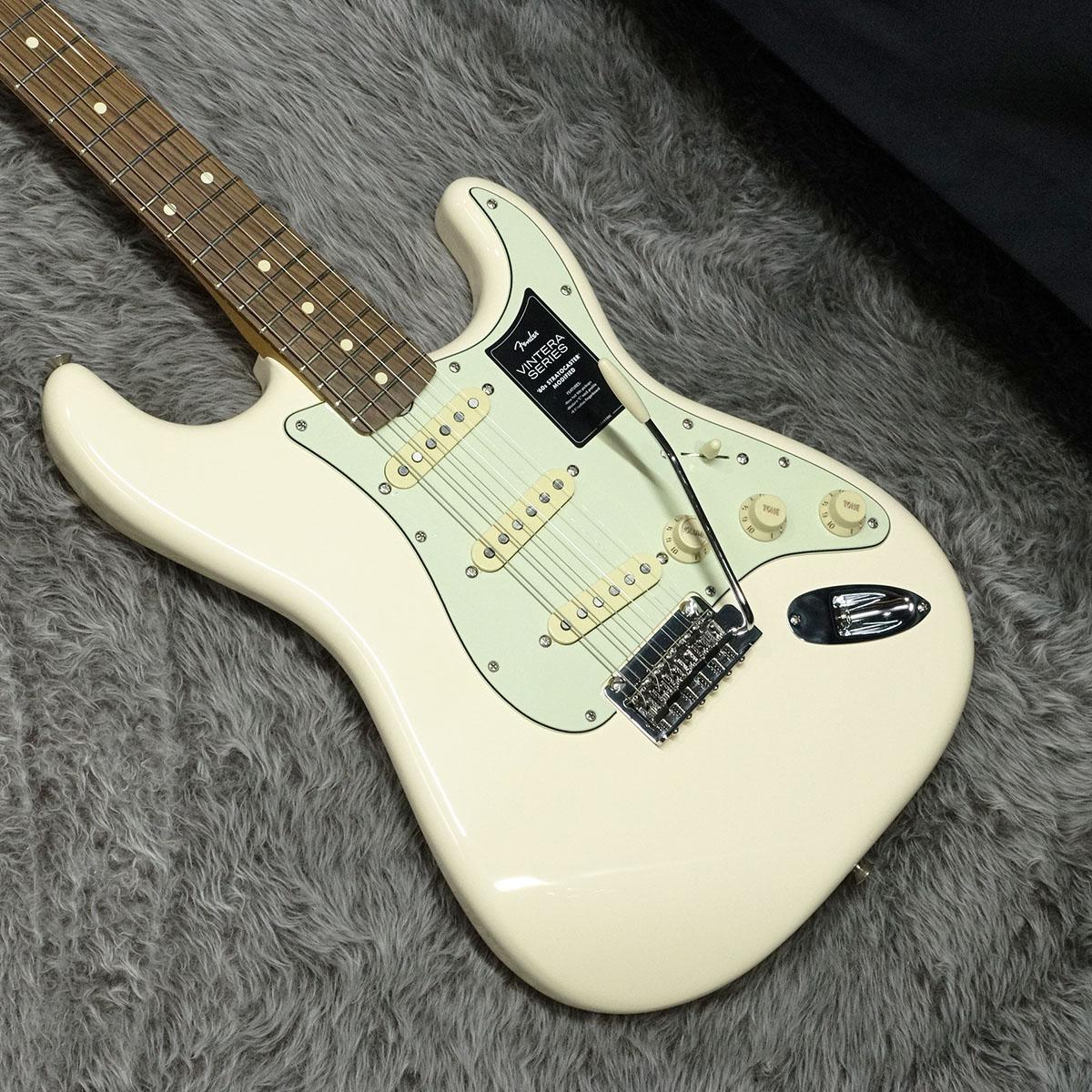 Vintera 60s Stratocaster Modified PF Olympic White Fender