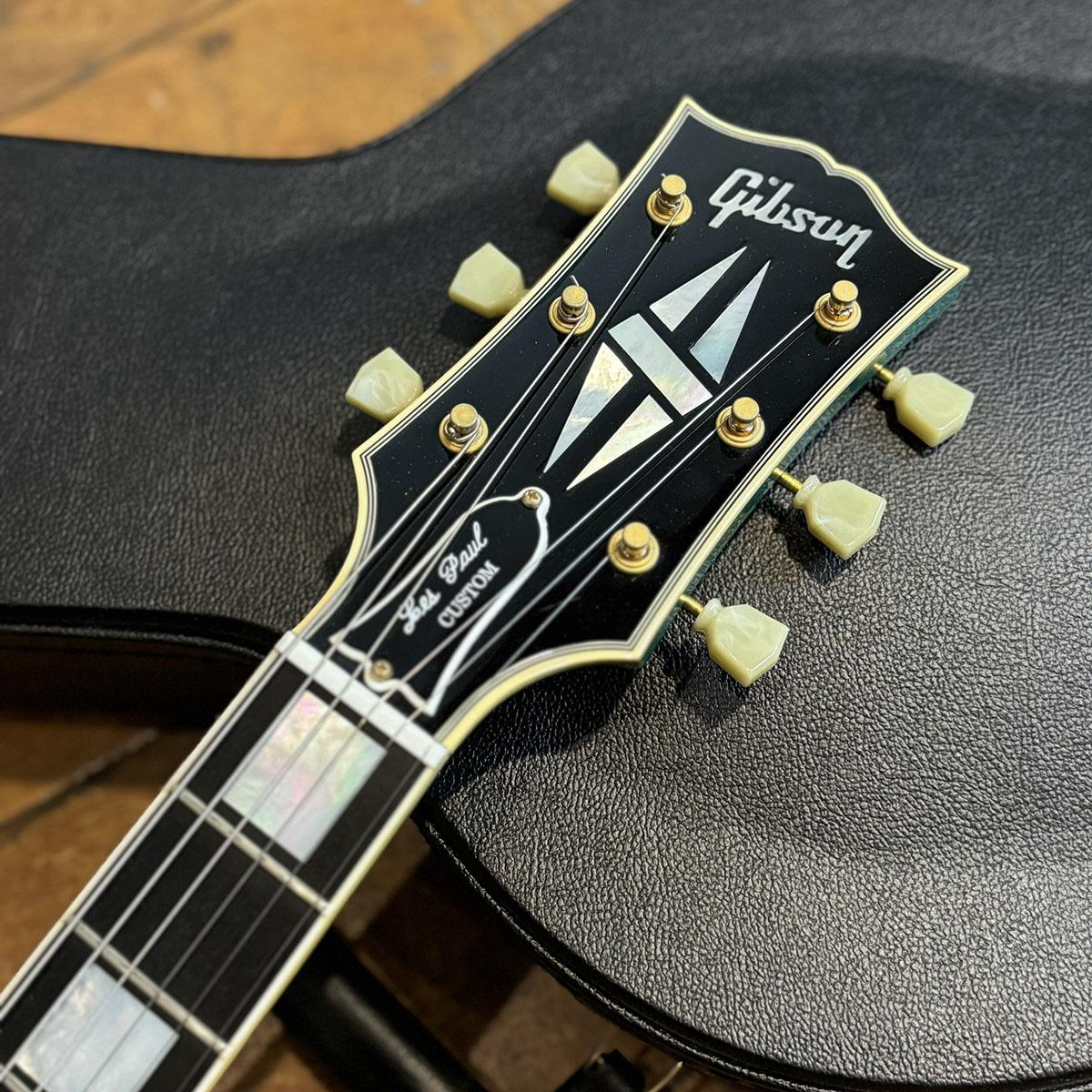 エドワーズ？SG Custom 3PU Maestro Vibrola 詳細不明 Les Paul SG Custom Maestro Vibrola Inverness Green 3PU Modified
