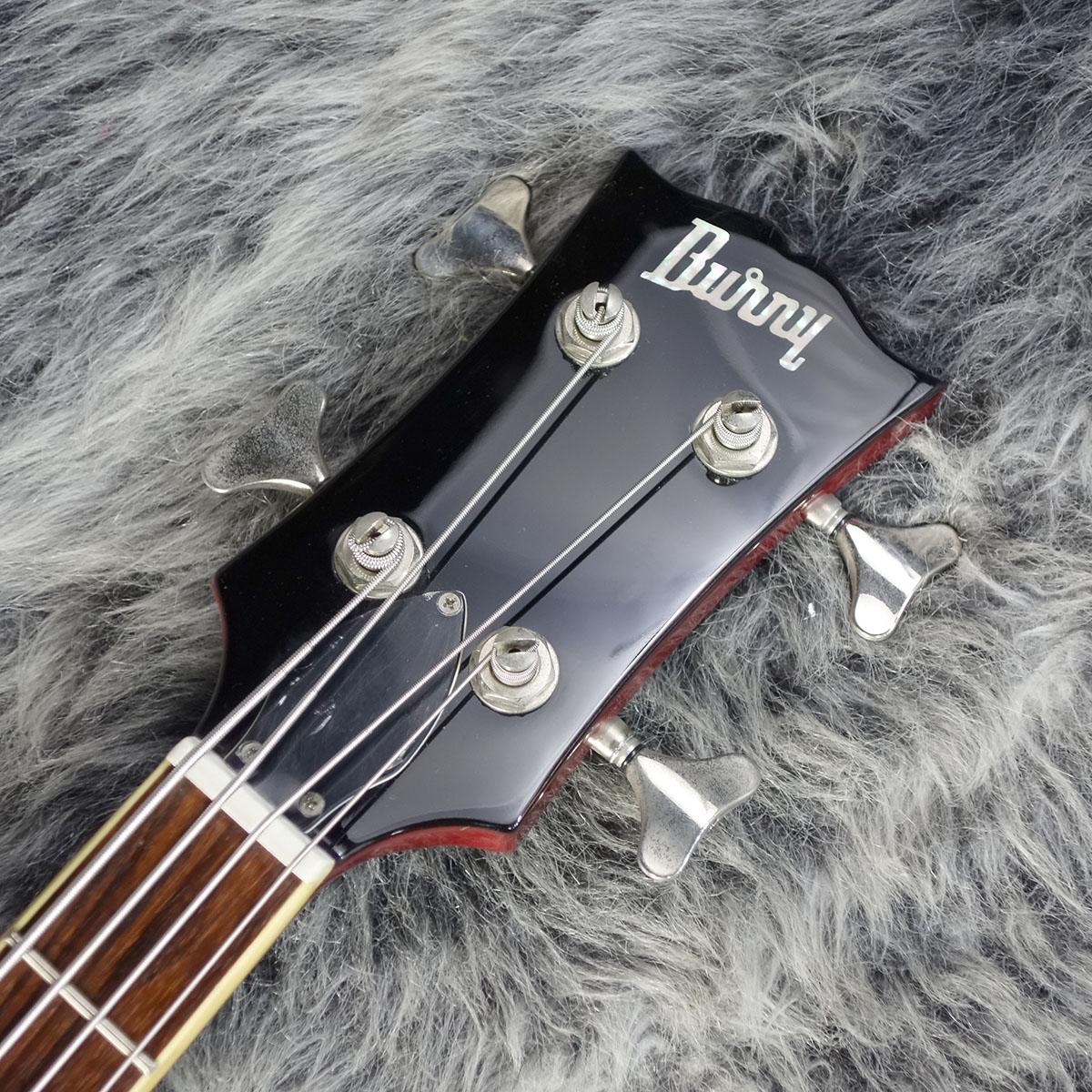 バーニー LSB-65タイプ ベース サンバースト 要修理のジャパンビンテージ LPB-65 Vintage Cherry Sunburst Burny エレクトリック・ベース その他