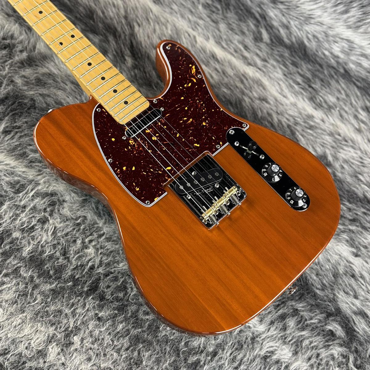 Player II Telecaster Chambered Mahogany Maple Neck Mocha Fender