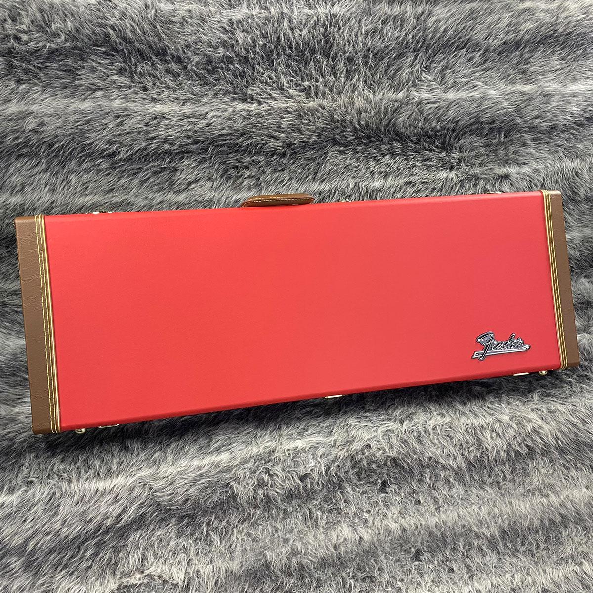 Classic Series Wood Case Strat/Tele Fiesta Red Fender ギター