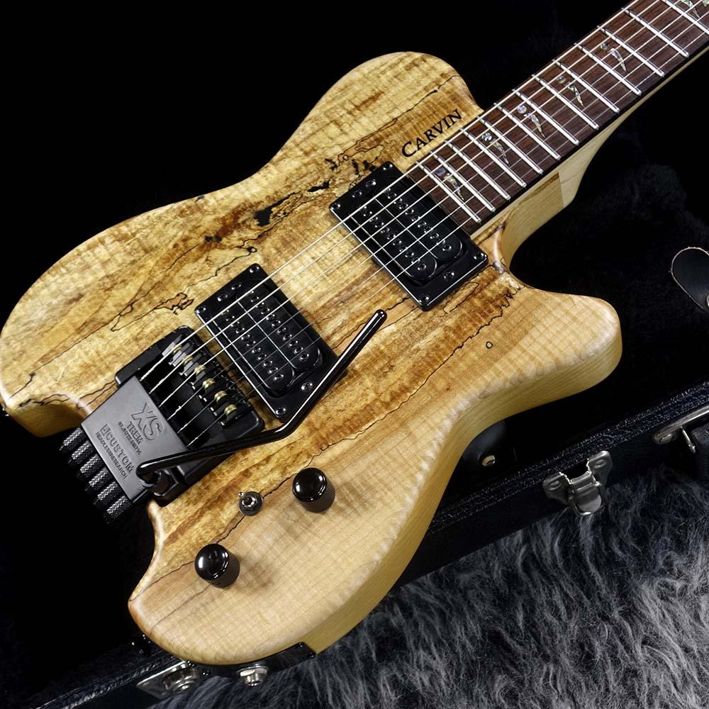 HH2X Allan Holdsworth Signature Spalted Maple Top Carvin