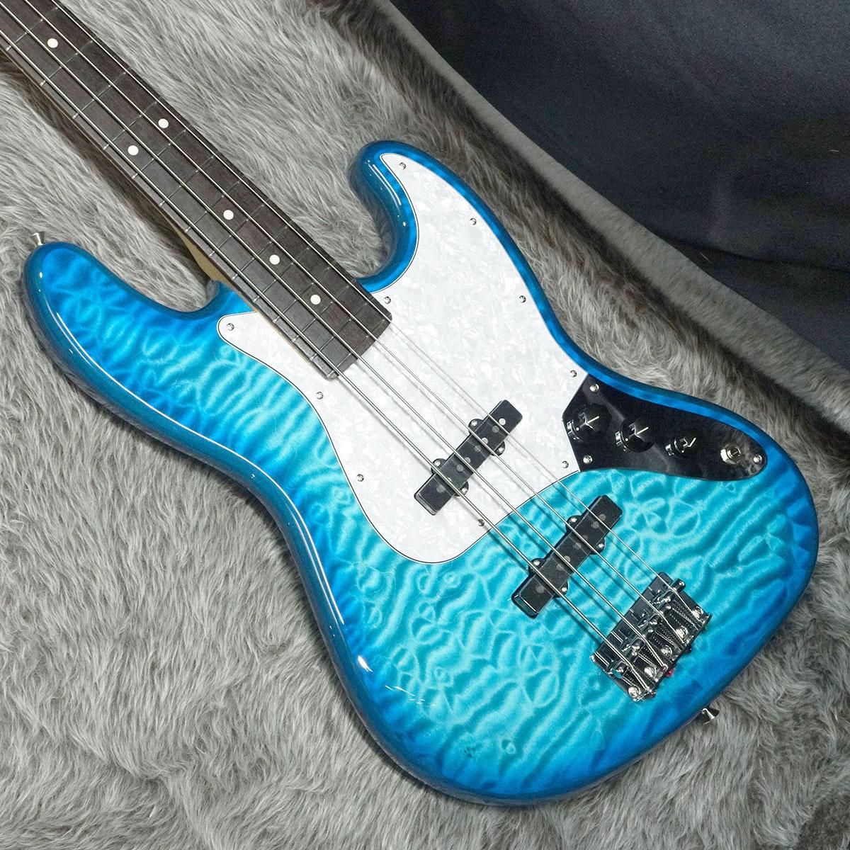 2024 Collection Made in Japan Hybrid II Jazz Bass RW Quilt 