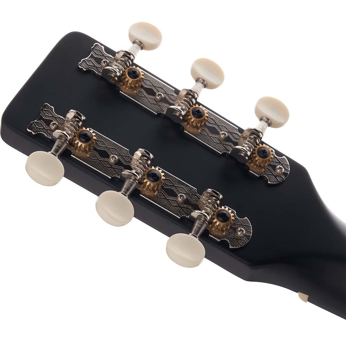 G9520E GIN RICKEY ACOUSTIC/ELECTRIC SMOKESTACK BLACK Gretsch