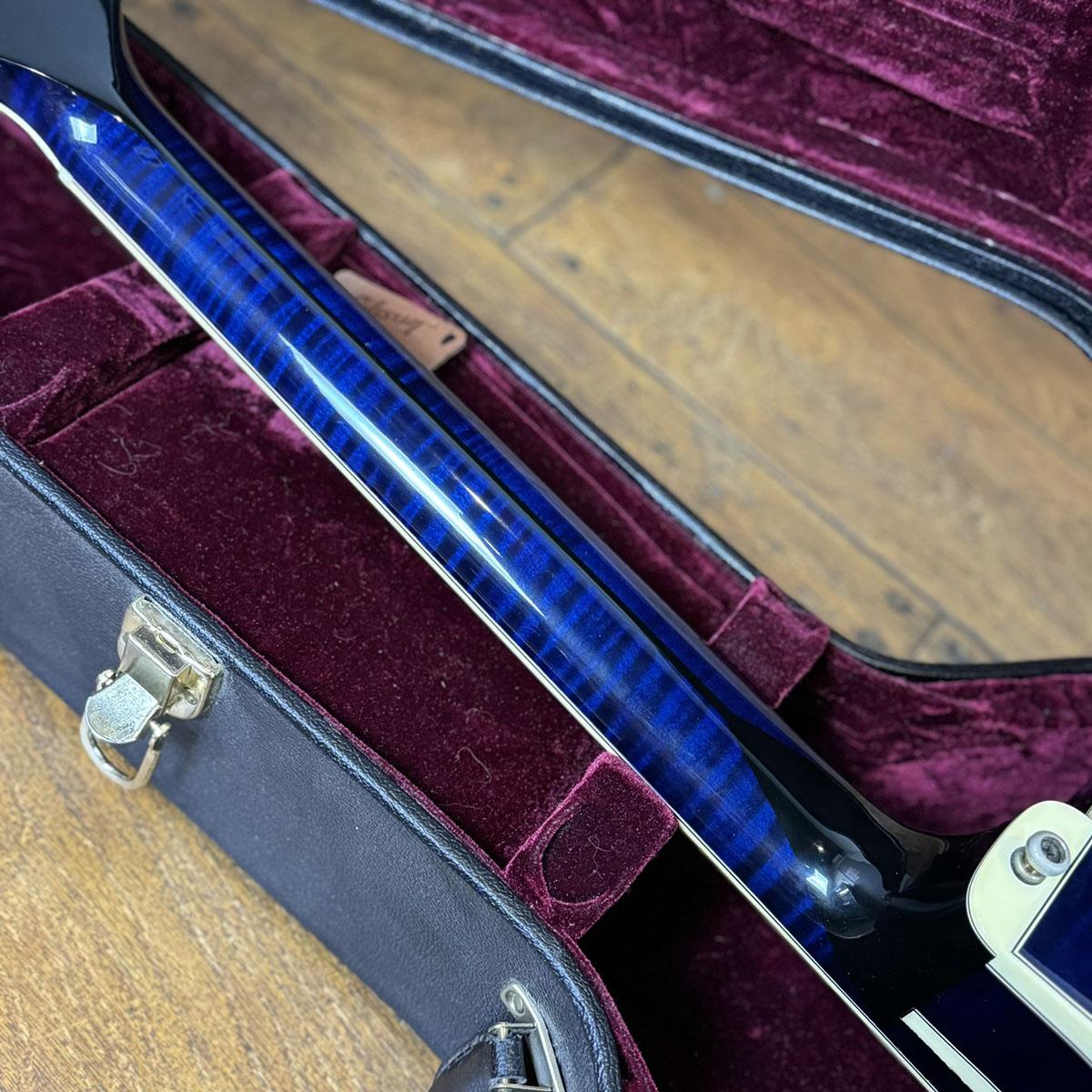 Custom Crimson Byrdland Alnico V Medium Scale Midnight Blue Gibson