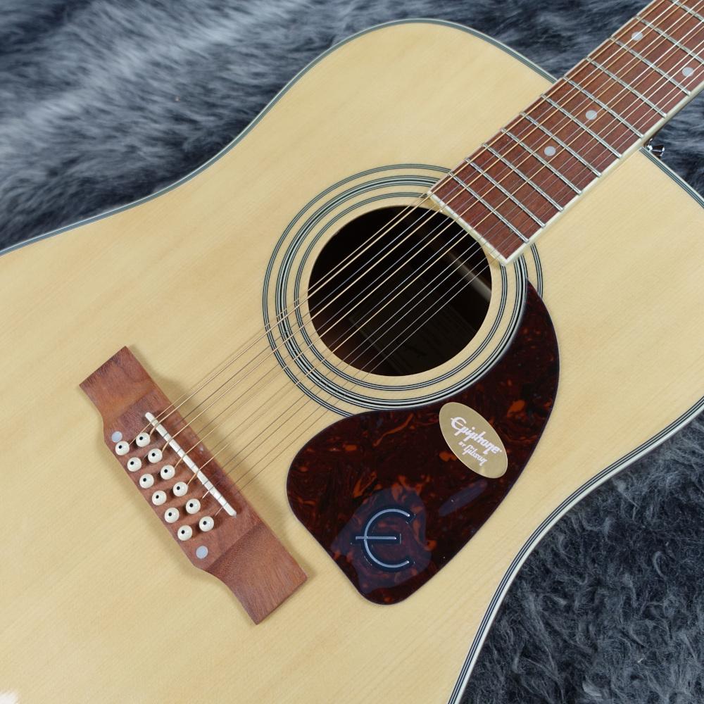 Songmaker DR-212 Natural Epiphone アコースティックギター フラット 