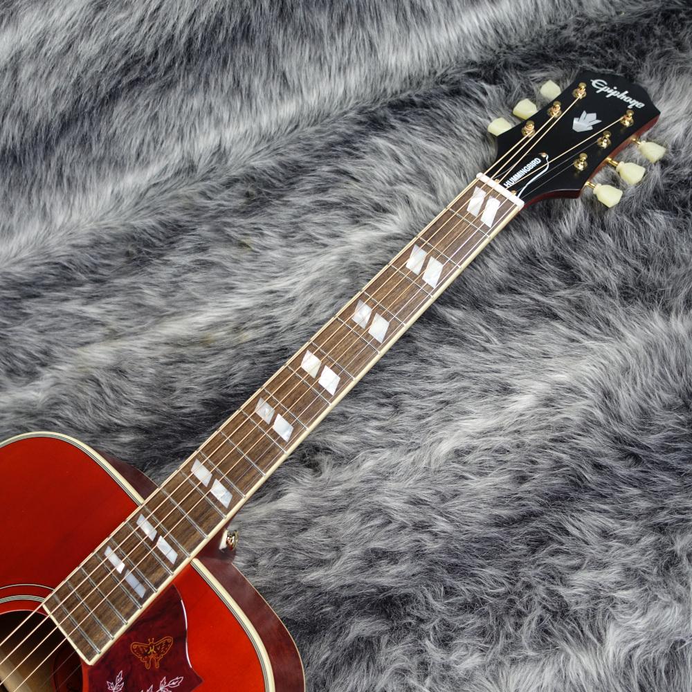 Hummingbird Aged Cherry Sunburst Gloss Epiphone アコースティック