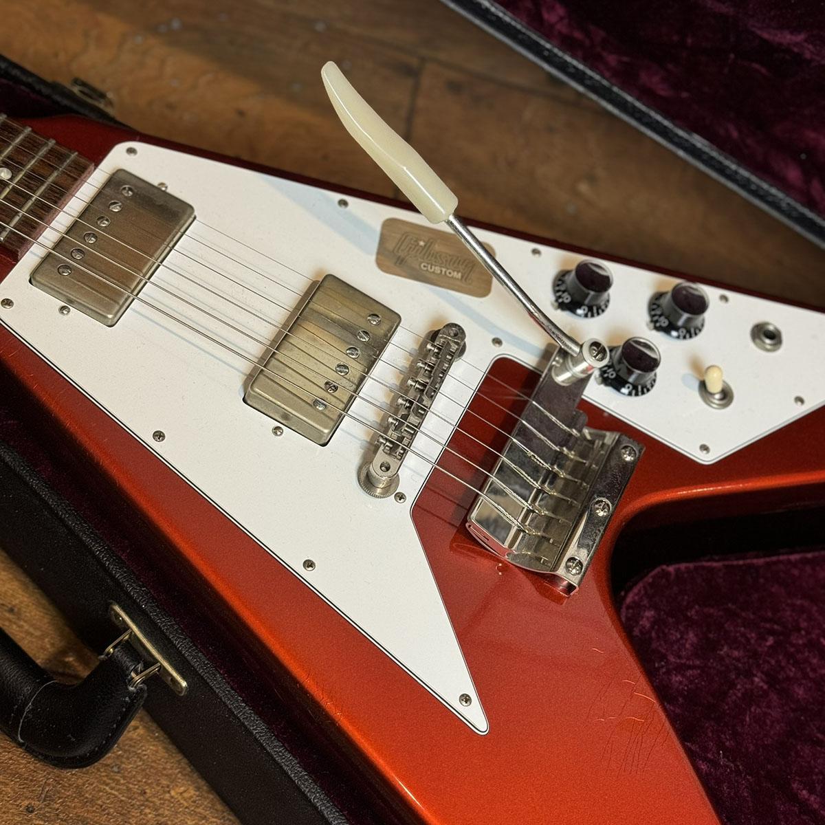 1967 Flying V w/ Maestro Vibrola Sparkling Burgundy Gibson Custom 1967 Flying V w/ Maestro Vibrola Sparkling Burgundy Gibson Custom
