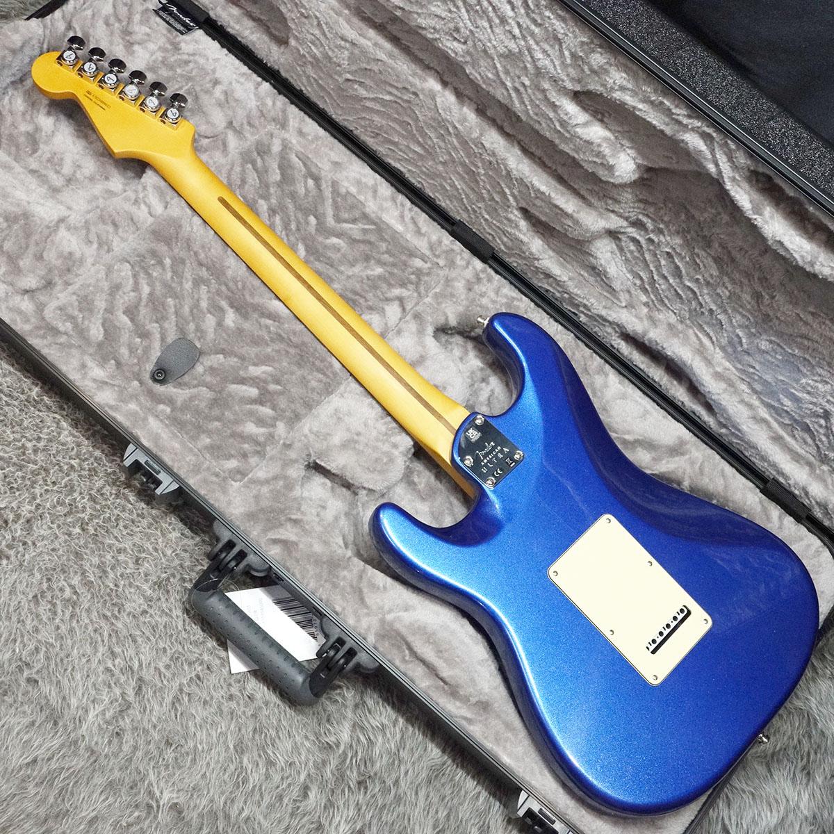 American Ultra Stratocaster HSS RW Cobra Blue Fender