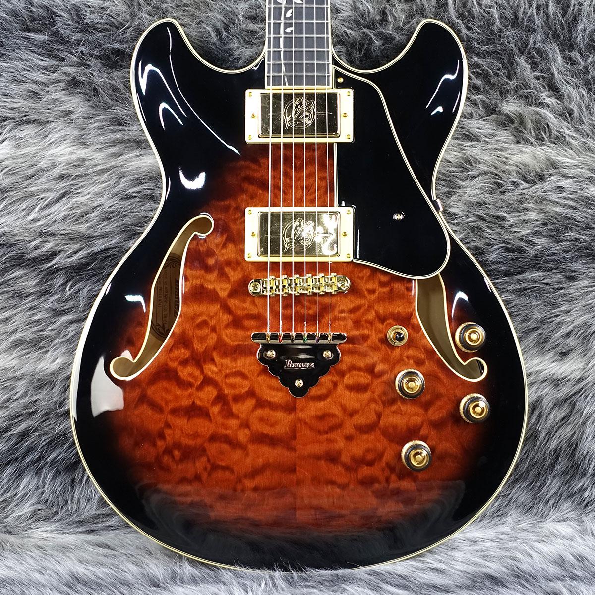 AS93QMSP / Dark Brown Sunburst Ibanez エレクトリックギター ES-335