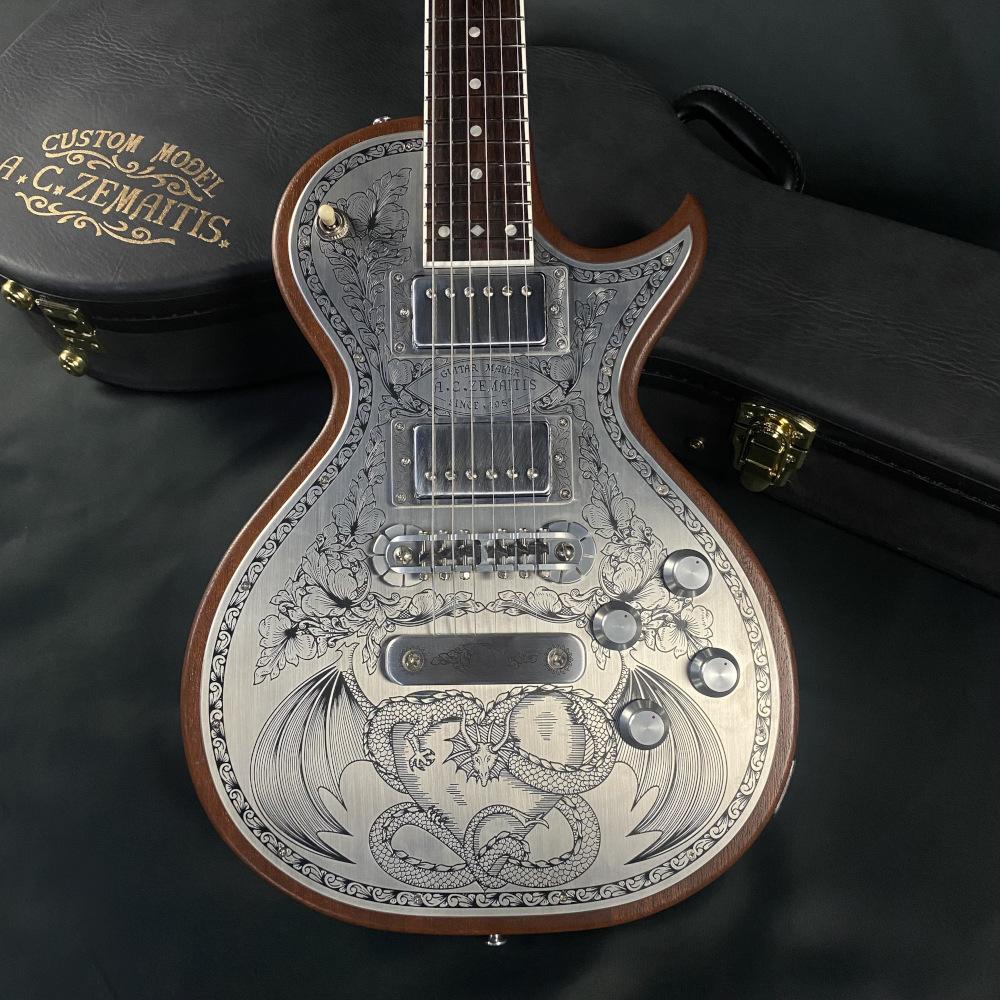 A24MF DRAGON & HEART Natural ZEMAITIS エレクトリックギター レス