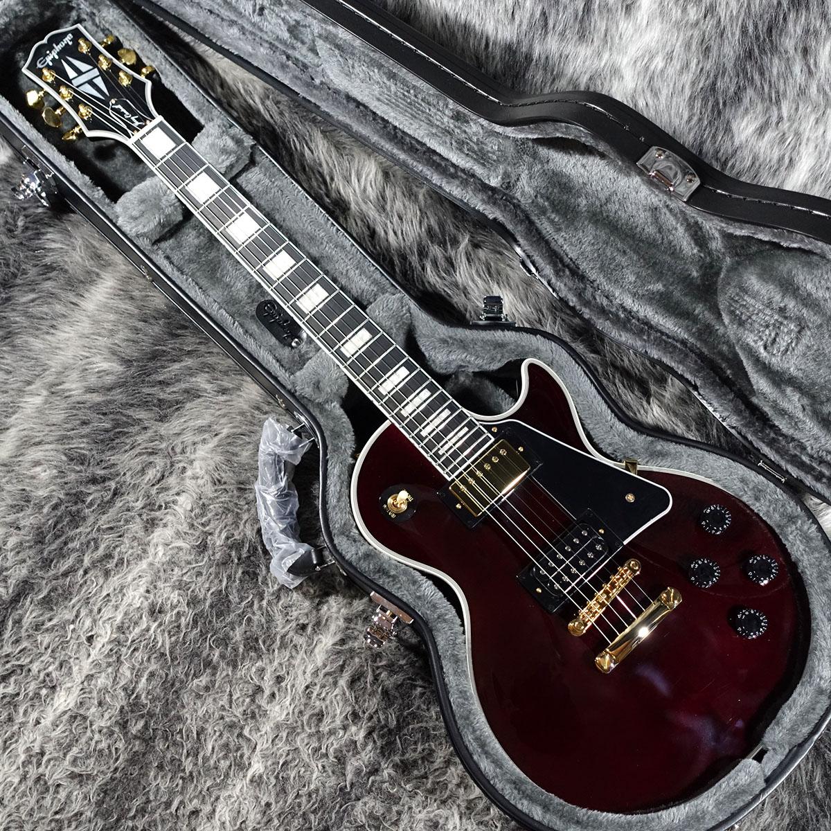 Jerry Cantrell Wino Les Paul Custom Wine Red Epiphone