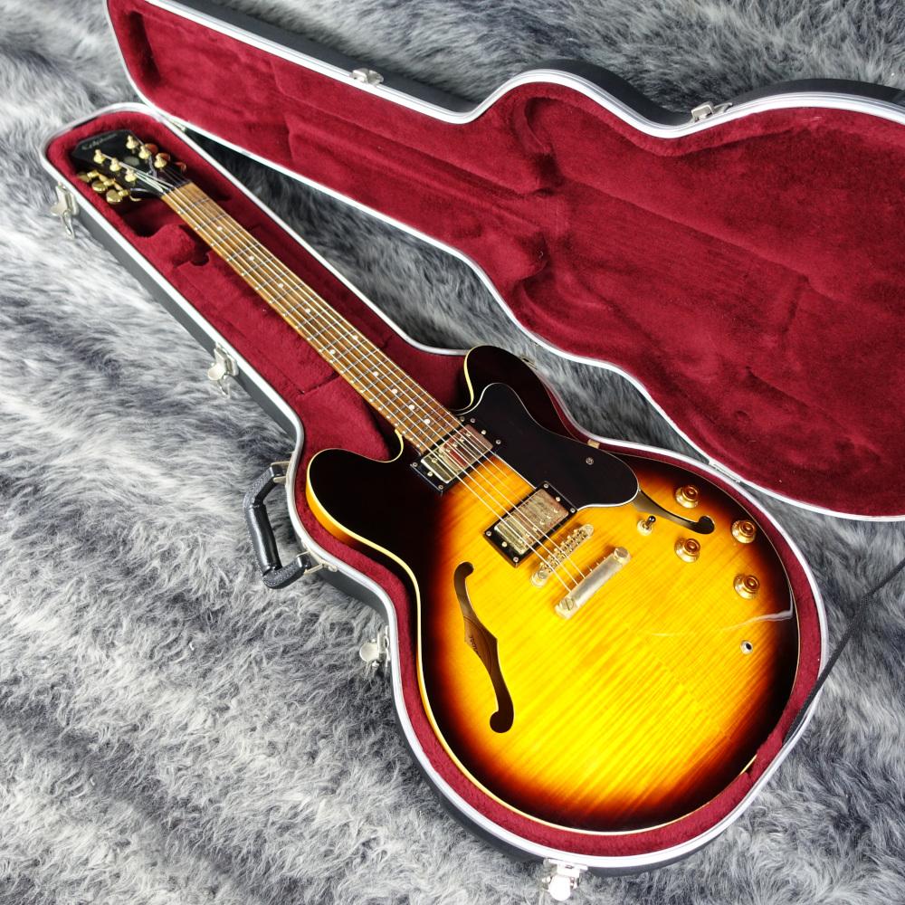 中古 Epiphone DOT VS 2015年 エレキギター Sunburst ヴィンテージサンバースト セミアコ ギグバッグ付き 現状品 エピフォン 札幌市 白石店 中古 Epiphone DOT VS 2015年 エレキギター Sunburst ヴィンテージサン