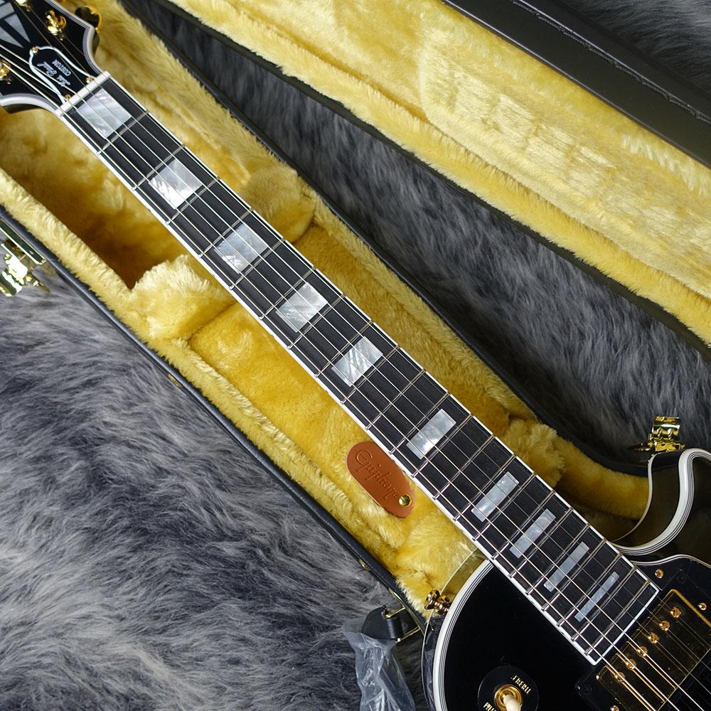 Les Paul Custom Ebony Epiphone エレクトリックギター レスポール