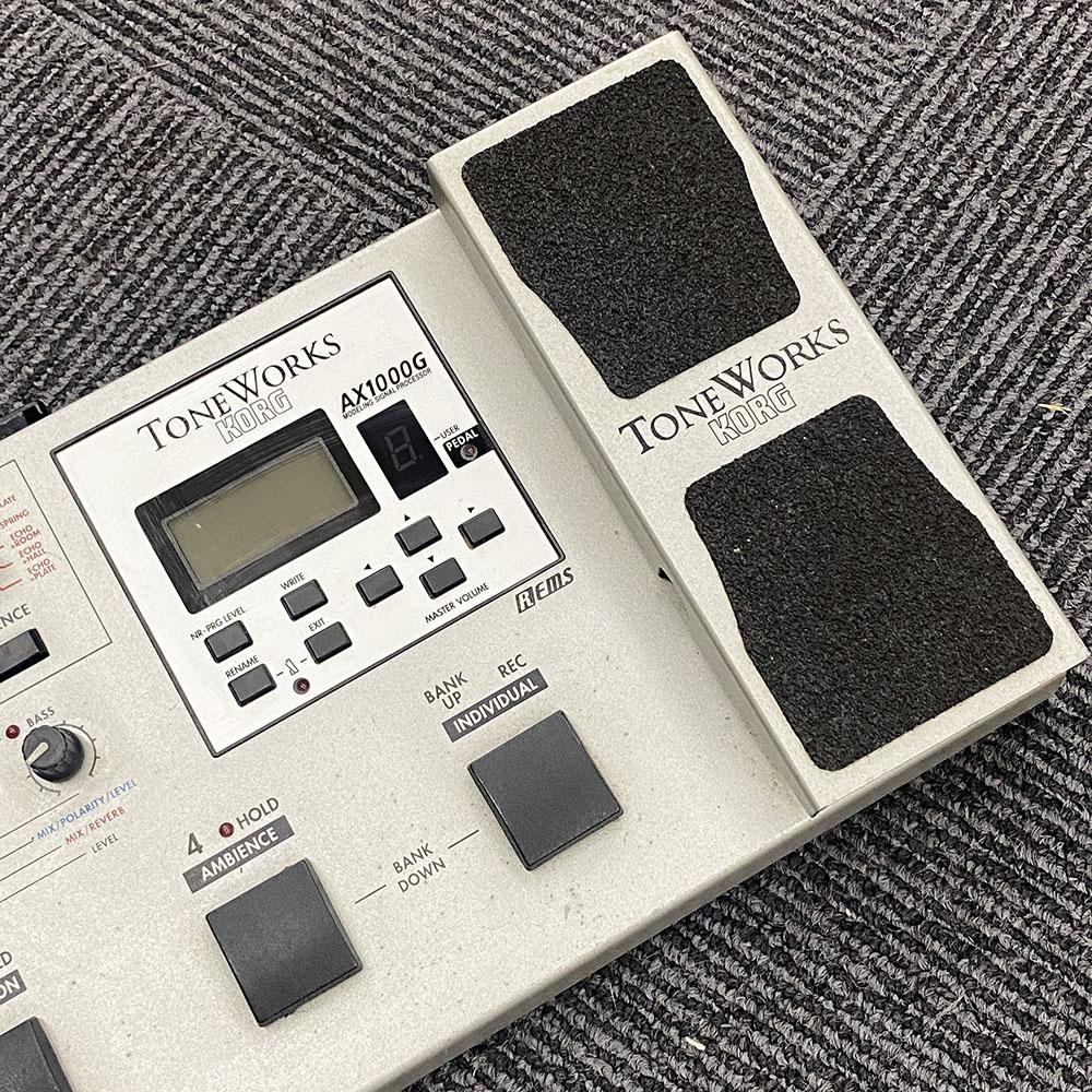 AX1000G KORG ギター用エフェクター マルチエフェクター 商品詳細