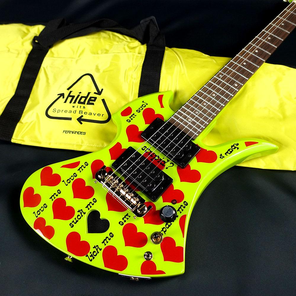 バーニー　ミニギター GH-Jr. Green Heart Burny エレクトリックギター ミニサイズ 商品詳細