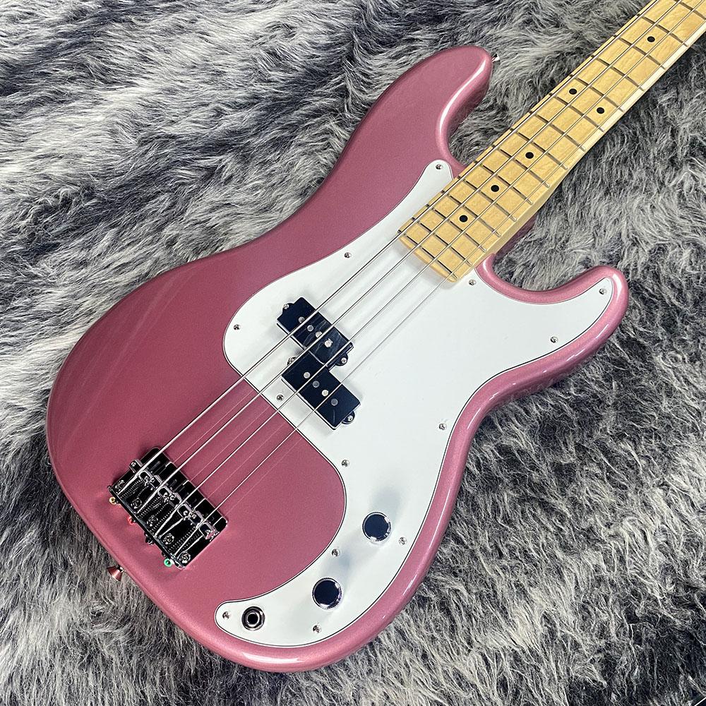 Photogenic　PRECISION TYPE　エレキベース　ピンク PhotoGenic フォトジェニック エレキベース ジャズベースタイプ ピンク