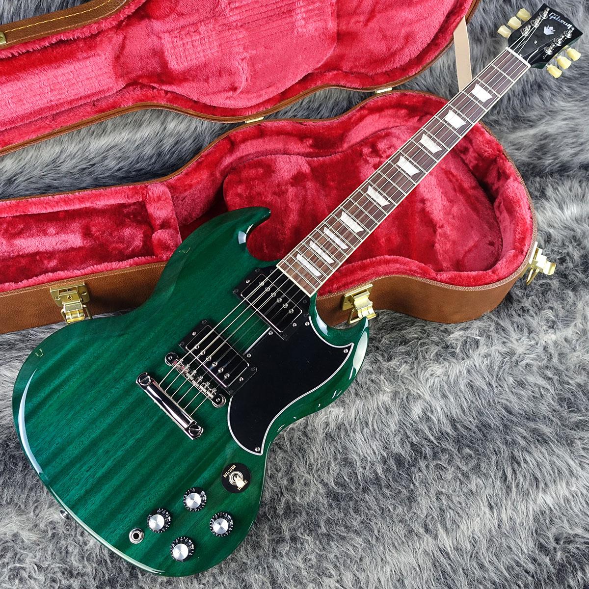 SG Standard '61 Stop Bar Translucent Teal Gibson エレクトリック