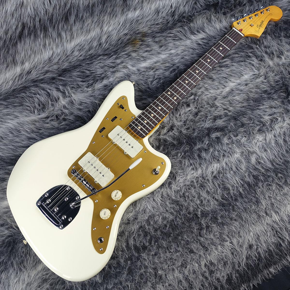 J Mascis Jazzmaster Vintage White Squier エレクトリックギター