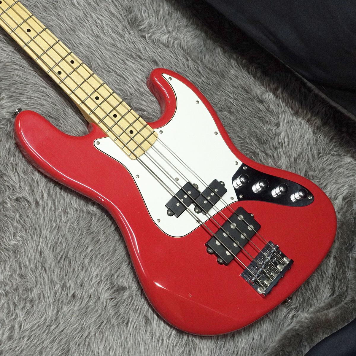 Grass Roots エレキベース レッド GrassRoots G-AMAZE See Thru Red (シースルーレッド) エレキベース