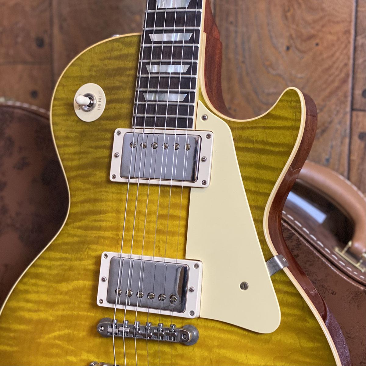 1959 Les Paul Standard Reissue Green Lemon Fade VOS Gibson Custom